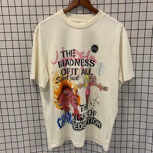 Saint English Print Cream Short Sleeves